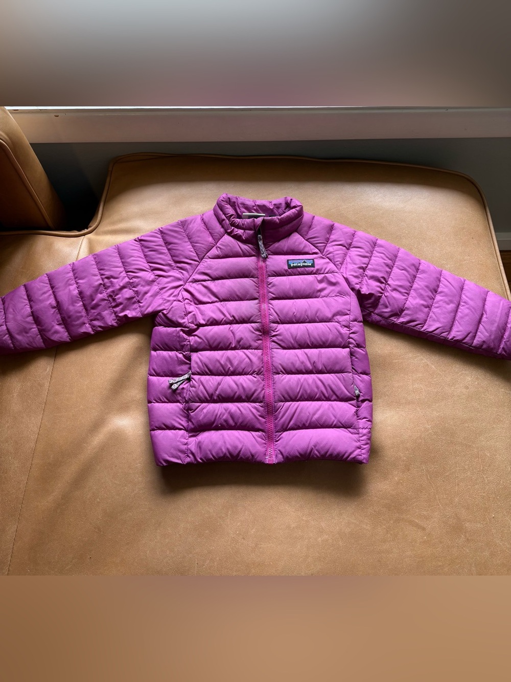 Patagonia Girls' Pink Quilted Down Jacket